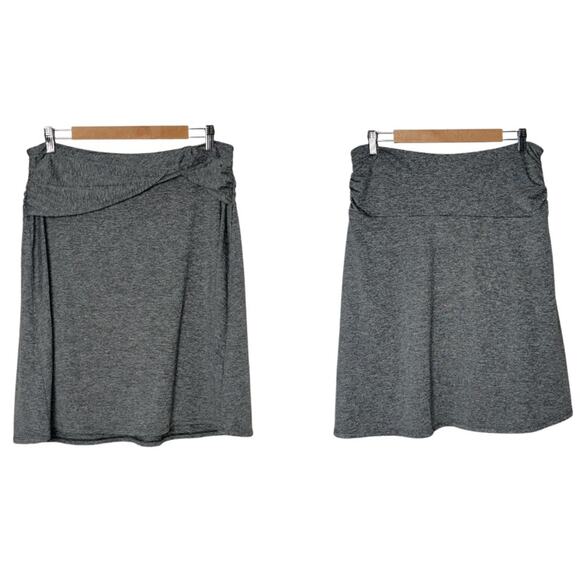Patagonia Seabrook Skirt woman's size large Drifter Gray heathered - Picture 1 of 15
